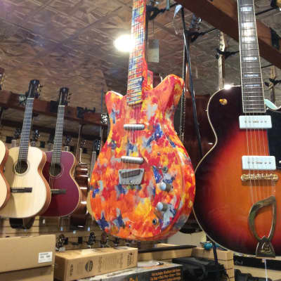 RARE Danelectro Eric Clapton Psychedelic DC59 | Reverb
