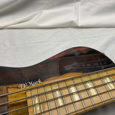 DMark D'Mark Custom Built Omega 5 5-string Singlecut Bass with Gig Bag image 4