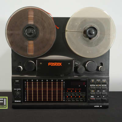 Fostex M80 80s/90s 8 Track Multi-Track 1/4 Reel-to-Reel Tape Recorder -  100V