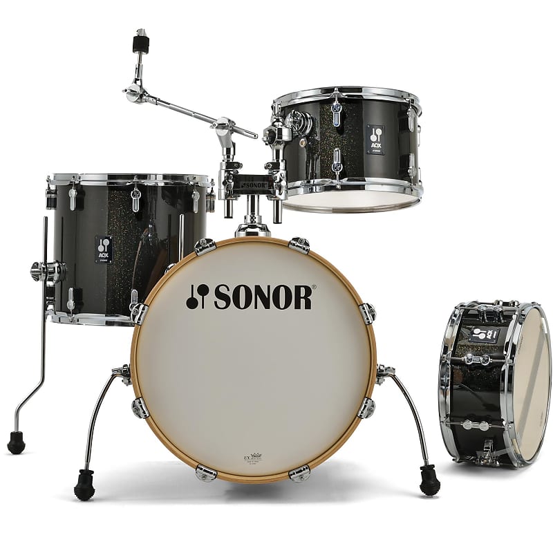 Sonor AQX Jazz 12 / 14 / 18 / 13x6" 4pc Shell Pack image 3