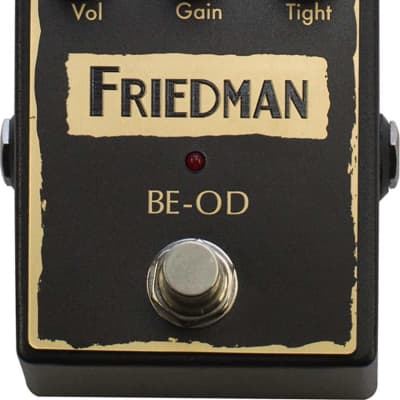 Friedman BE-OD Overdrive Pedal | Reverb