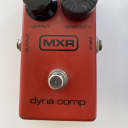 MXR Dyna Comp Block Logo 1980s Red