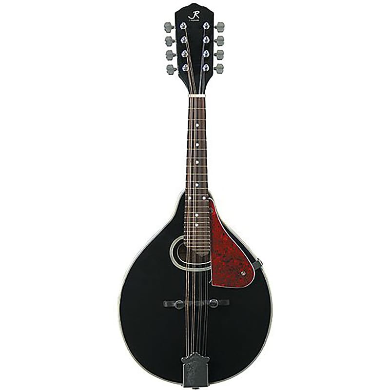 J. Reynolds JRMAN30 A-Style 8-String Acoustic Mandolin - Black image 1
