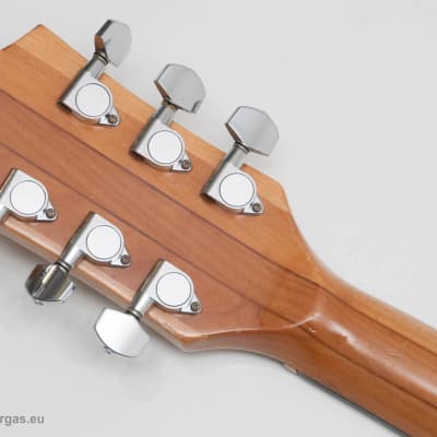 Kay Double Cut, Natural, Neck Through, ebony fingerboard 70's Vintage image 6