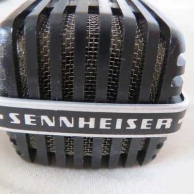 SENNHEISER MD412 RARE VINTAGE CARDIOID DYNAMIC MICROPHONE INCLUDING CLIP & CABLE image 7