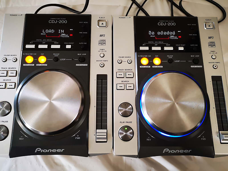Pioneer CDJ-200 Professional DJ Tabletop CD Players - BLACK