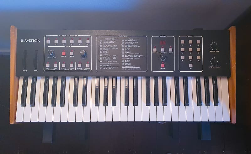 Sequential Six-Trak 49-Key 6-Voice Polyphonic Synthesizer | Reverb UK