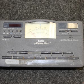 Korg Master Tune MT-1200 Multi Temperament Tuner | Reverb