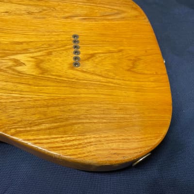 Fender American PARTS Telecaster Guitar - re-finished / routed for humbuckers 1972 - Local Pickup Only image 22