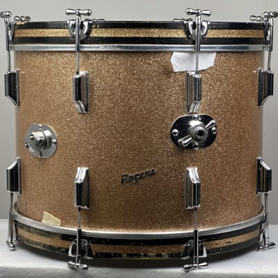 Rogers 20/12/16" 60's Cleveland-Era Holiday "Headliner" Drum Set - Champagne Sparkle image 7