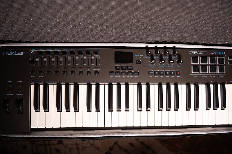 Nektar Impact LX49+ USB MIDI Keyboard Controller | Reverb