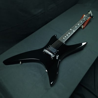 B.C. Rich Chuck Schuldiner Tribute Stealth 2008 Onyx Black Neck Through Dimarzio X2N Death Control Denied image 2