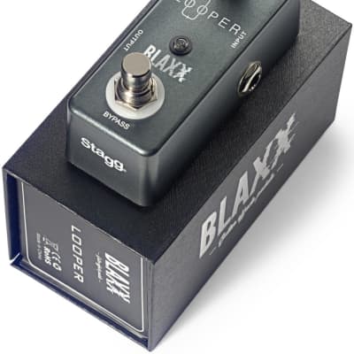 Stagg Blaxx Looper Pedal for Electric & Bass Guitars - BX-LOOP for sale