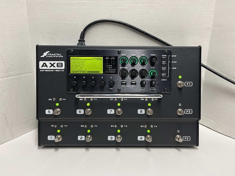 Fractal Audio AX8 Amp Modeler/Multi-FX Processor | Reverb UK