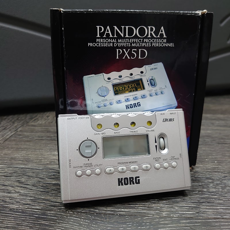 ギター Korg pandora PX5D Review of the Korg Pandora PX5D effects unit | crow caw