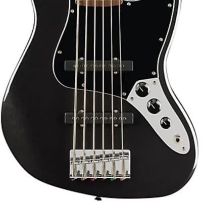 Squier Jazz Bass PR839 5 String Bass Guitar (Springfield, NJ) | Reverb