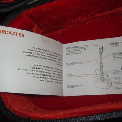 1976 Fender Starcaster Sunburst w/ Original Case, Strap and Manual image 14