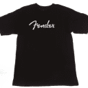 Fender® 9101000506 Spaghetti Logo T-Shirt, Black, Large Ships FREE USA!  EatMyBeats