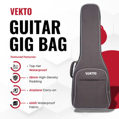 Vekto41'Acoustic Guitar Gig Bag 2025 image 2