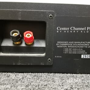 Cambridge soundworks center channel plus hot sale