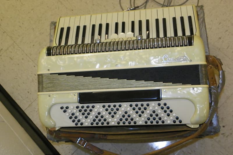 1950's* SILVIO Marotta Concerto Accordion*Made in Italy Reverb