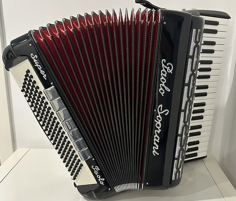 1 of 3 Paolo Soprani Super Paolo III 41/120 1950-60 - black image 1