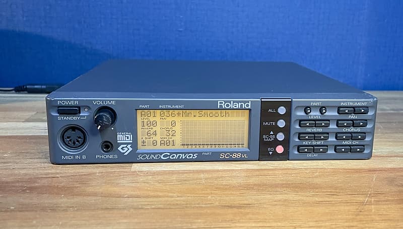 [Excellent] Roland SC-88VL General Midi Canvas Sound Module