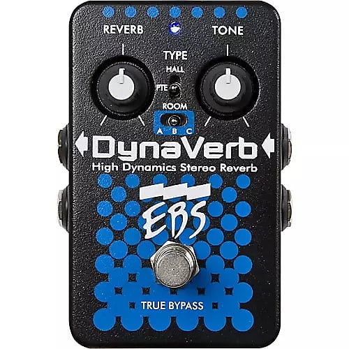 EBS DynaVerb ギターエフェクター EBS DynaVerb High Dynamics Stereo Reverb Pedal | Reverb