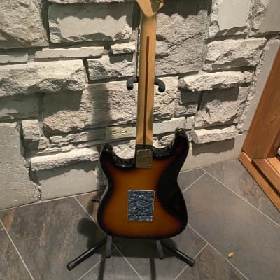 Fender Standard Stratocaster with Maple Fretboard 2006 - 2017 Brown Sunburst image 10