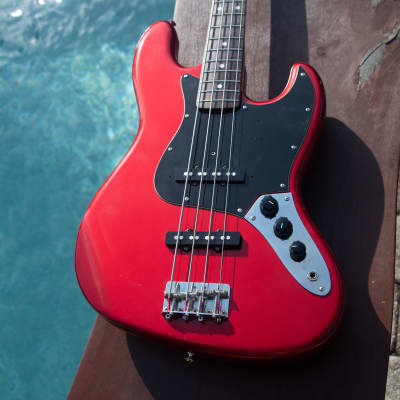 Classic Tokai TJB-45 Jazz Sound Bass - Made in Japan - Candy