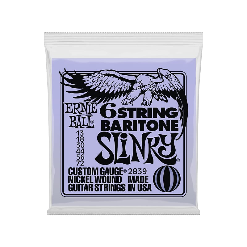 Ernie Ball Slinky 6-String Small Ball End 29 5/8 scale Bass Guitar Strings 13-72 image 1