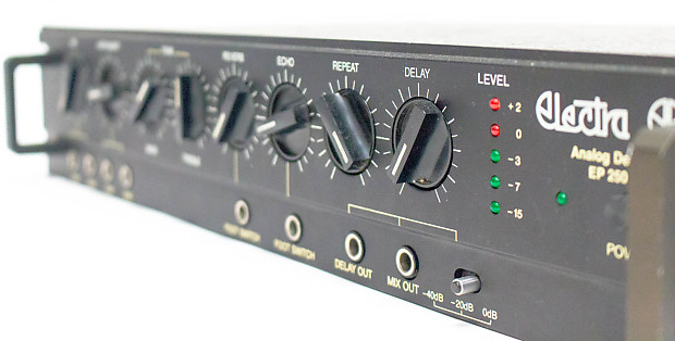 Electra EP250 Analog Delay Echo & Spring Reverb Vintage Rack