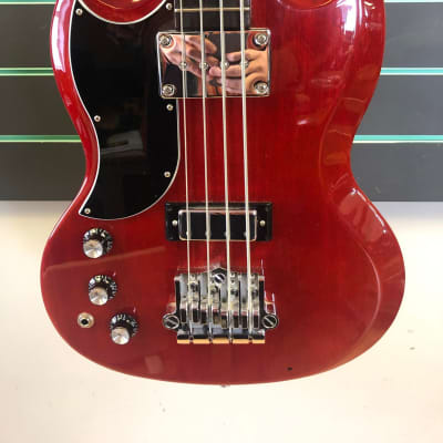 Gibson SG Standard Bass Left Handed Heritage Cherry 2018 image 3