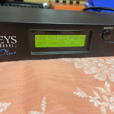 E-MU Systems Vintage Pro Rackmount 128-Voice Classic Synth / Keys Module 1999 - 2000 - Silver / Black