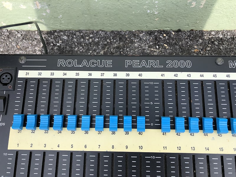 ジャンク】Avolites Rolacue Pearl 2000 Moving Light Contoller 舞台照明-