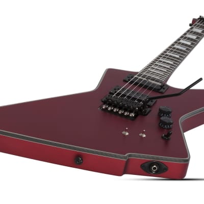 Schecter E-1 FR S Special Edition Satin Candy Apple Red image 5