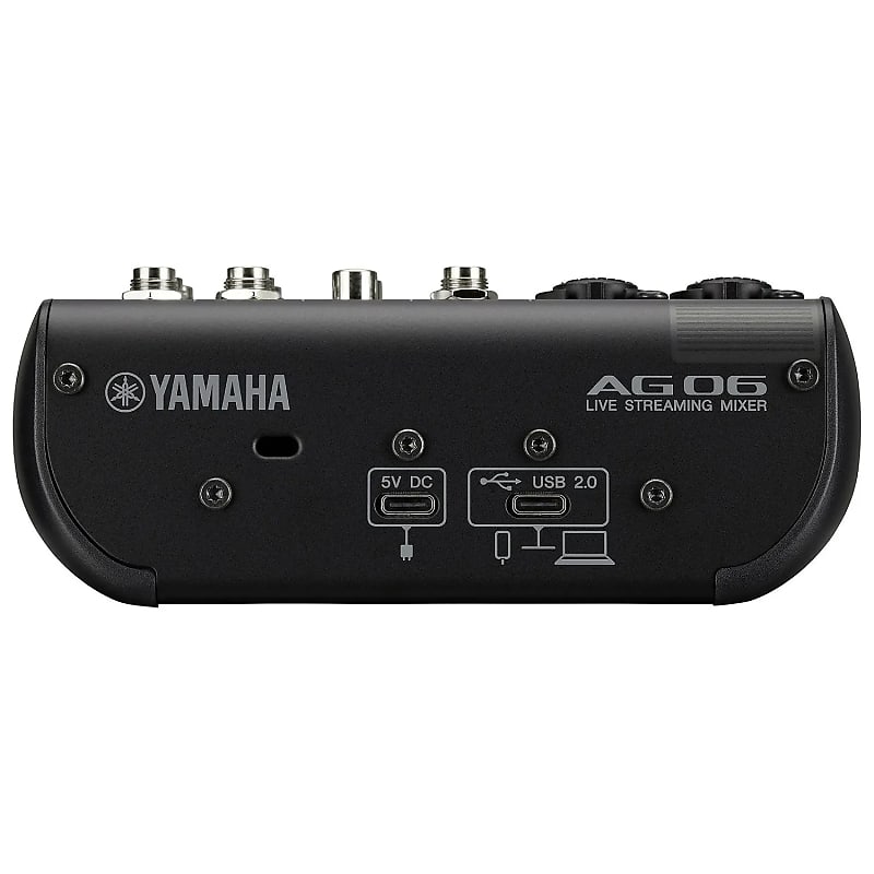 Yamaha AG06 MKII 6 Channel Analog Mixer image 2