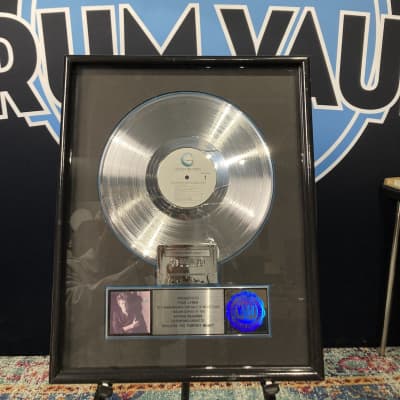 Stan Lunch Don Henley, RIAA, Building the Perfect Beast, Platinum Record (#1) image 2
