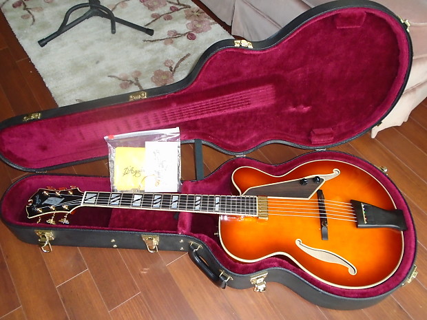 D'Aquisto New Yorker Junior DQ-NYE-JR Almond Burst 15