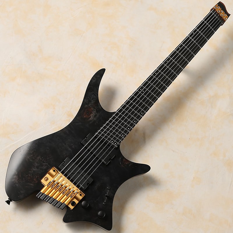 ギター Strandberg J7 Standard Poplar Burl Top Strandberg Strandberg Boden J7 Standard Poplar Burl Gross