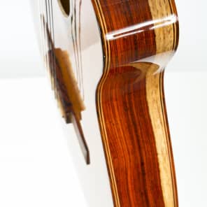 Pinol Guitars All Solid Cocobolo Rosewood Back+Side & Cedar Top  Grand Spanish Classical image 6