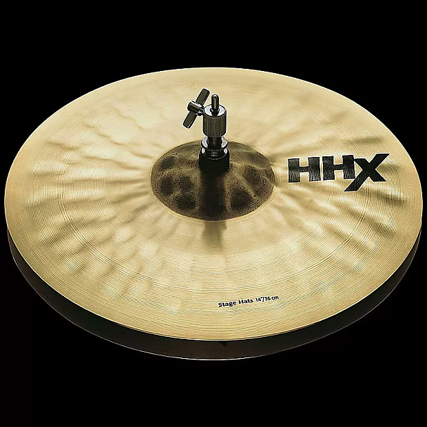 Sabian 14" HHX Stage Hi-Hat Cymbals (Pair) image 1