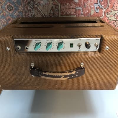 5e3 Boutique Clone - Tyler Amp Works  20-20 1x12 Combo  2019 - Lacquered Tweed image 3