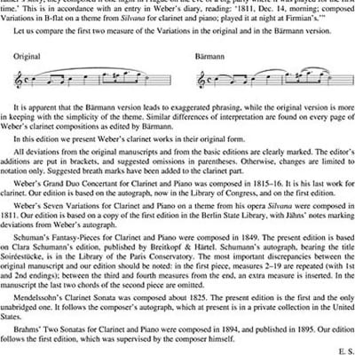 Masterworks for Clarinet and Piano image 5