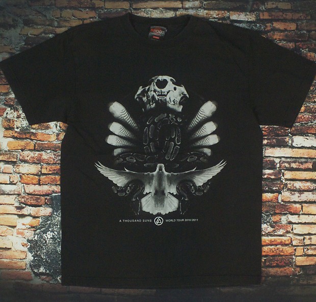 Linkin Park Concert T-shirt - 2010/11 A Thousand Suns World | Reverb