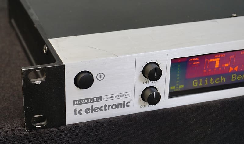 TC Electronic G-Major / 2 Guitar Processor 1U Multi Effect Rack