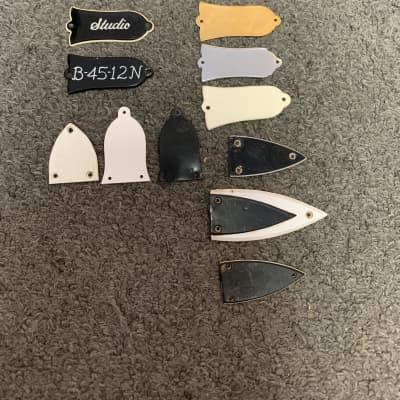 1950's-90's Gibson Lot of 11 Truss Rod Covers image 1