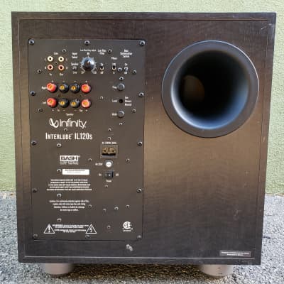 Infinity Interlude IL120s Subwoofer 500 Watts Sounds Great | Reverb