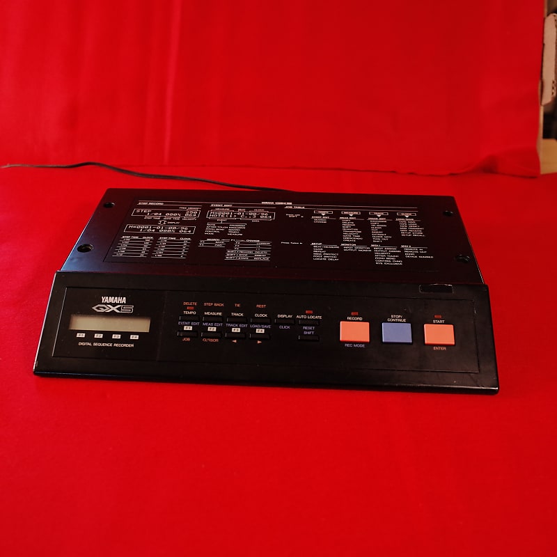 Yamaha QX5 Sequencer 1986 Black image 1