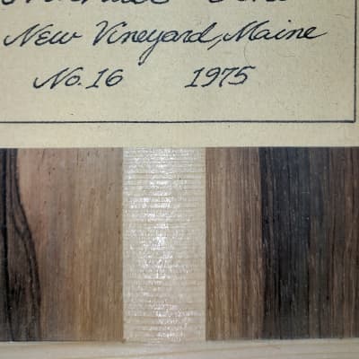 Michael Cone Classical guitar - Spruce/ Brazilian rosewood. 1975 image 4